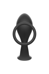 ADDICTED TOYS - PLUG ANALE CON ANELLO IN SILICONE NERO