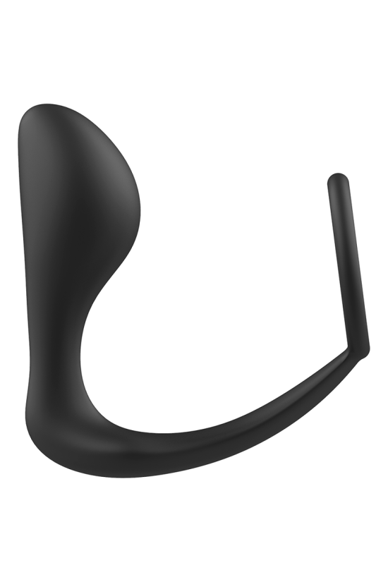 ADDICTED TOYS - PLUG ANALE CON ANELLO IN SILICONE NERO