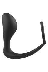 ADDICTED TOYS - PLUG ANALE CON ANELLO IN SILICONE NERO