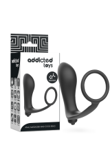ADDICTED TOYS - PLUG ANALE VIBRANTE CON ANELLO DEL PENE