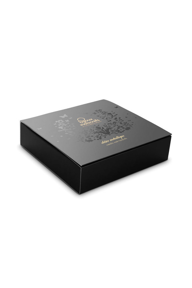 BIJOUX - DÉSIR MÉTALLIQUE MANETTE IN RETE DI METALLO DORATO