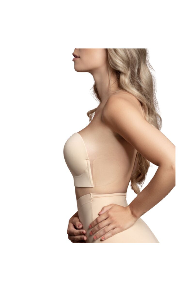 BYE-BRA - REGGISENO SENZA MANIGLIE EN U BEIGE COPPA B