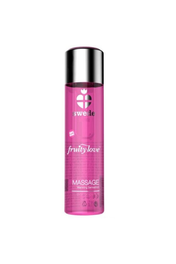SWEDE - FRUITY LOVE OLIO DA MASSAGGIO EFFETTO RISCALDANTE POMPELMO ROSA CON MANGO 60 ML