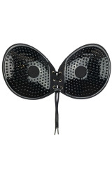 BYE-BRA - REGGISENO ADHESIVO ENTRELAZADO NERO COPPA C