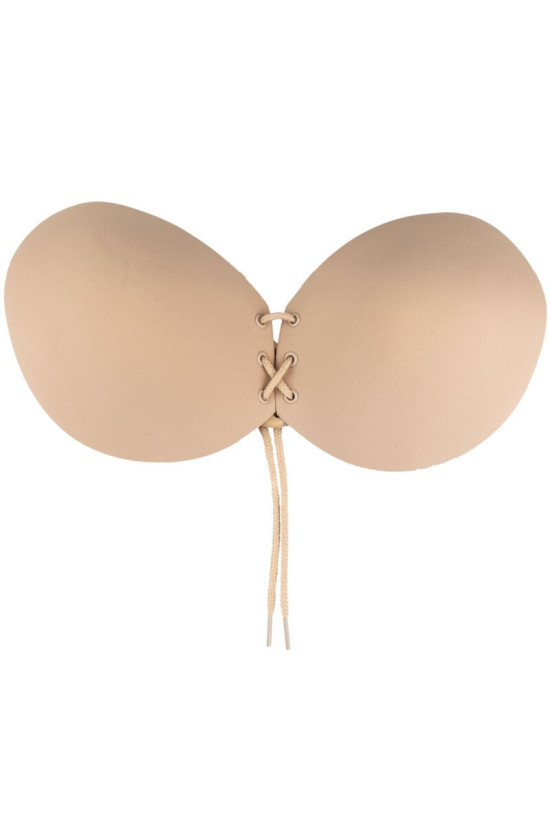 BYE-BRA - REGGISENO ADHESIVO ENTRELAZADO BEIGE COPPA C