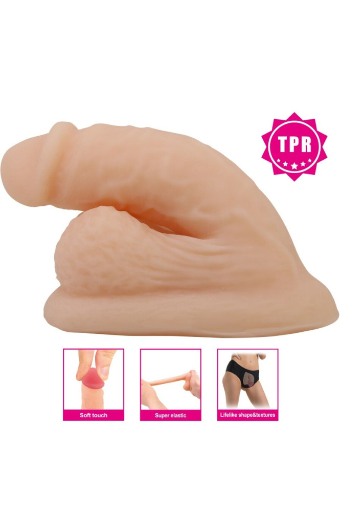 PRETTY LOVE - WILDON DILDO ULTRA REALISTICO ED ELASTICO 10 CM NATURALE