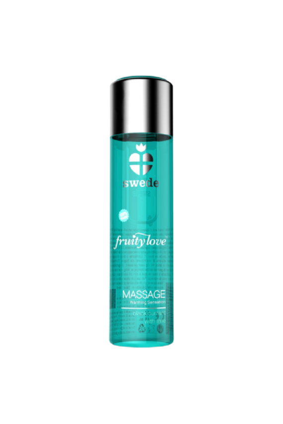 SWEDE - FRUITY LOVE OLIO DA MASSAGGIO EFFETTO RISCALDANTE RIBES NERO E LIME 120 ML