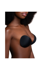 BYE-BRA - REGGISENO INVISIBLE NERO COPPA D