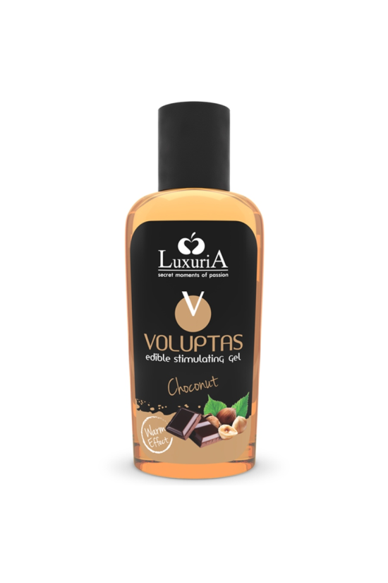 INTIMATELINE LUXURIA - VOLUPTAS GEL DA MASSAGGIO ALIMENTARE EFFETTO RISCALDANTE - CIOCCOLATO 100 ML