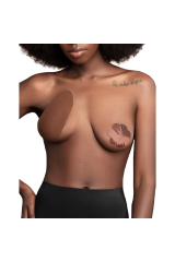 BYE-BRA - POTENZIATORE DEL SENO + 3 PAIA DI SATI MARRONE COPPA D/F