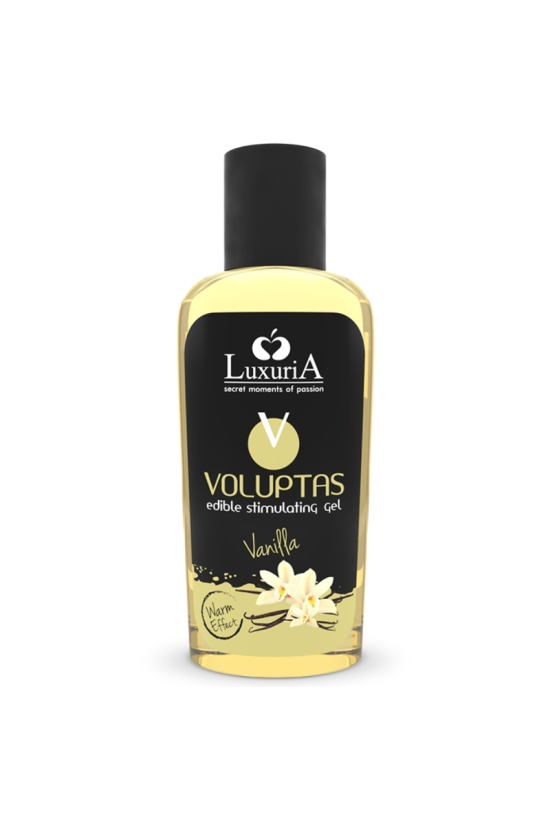 INTIMATELINE LUXURIA - VOLUPTAS GEL DA MASSAGGIO ALIMENTARE EFFETTO RISCALDANTE - VANIGLIA 100 ML