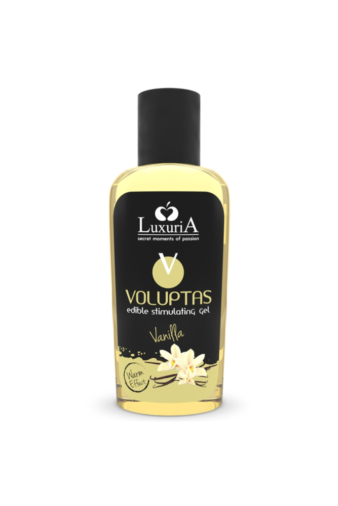 INTIMATELINE LUXURIA - VOLUPTAS GEL DA MASSAGGIO ALIMENTARE EFFETTO RISCALDANTE - VANIGLIA 100 ML