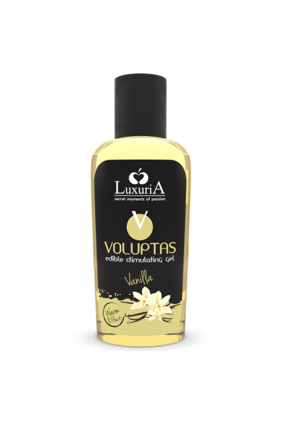 INTIMATELINE LUXURIA - VOLUPTAS GEL DA MASSAGGIO ALIMENTARE EFFETTO RISCALDANTE - VANIGLIA 100 ML