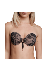 BYE-BRA - REGGISENO ADESIVO INTRECCIATO E RICAMATO COPPA D