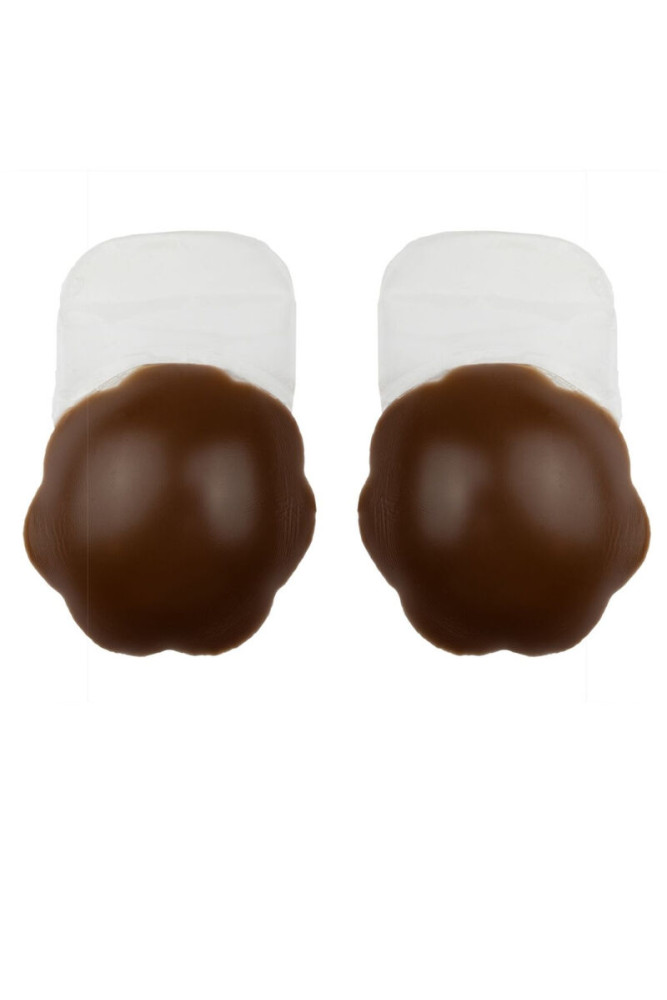 BYE-BRA - VOLUMIZZANTE SENI PUSH-UP SILICONE MARRONE MISURARE XL