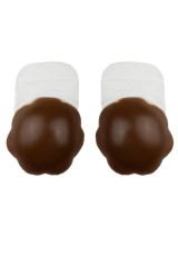 BYE-BRA - VOLUMIZZANTE SENI PUSH-UP SILICONE MARRONE MISURARE XL