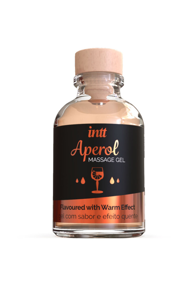 INTT MASSAGE & ORAL SEX - GEL DA MASSAGGIO APEROL EFFETTO CALORE INTENSO