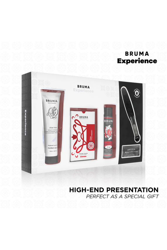 BRUMA XPERIENCE - KIT TENTAZIONE VIBRO-ORGASMICA DOLCE FRAGOLA