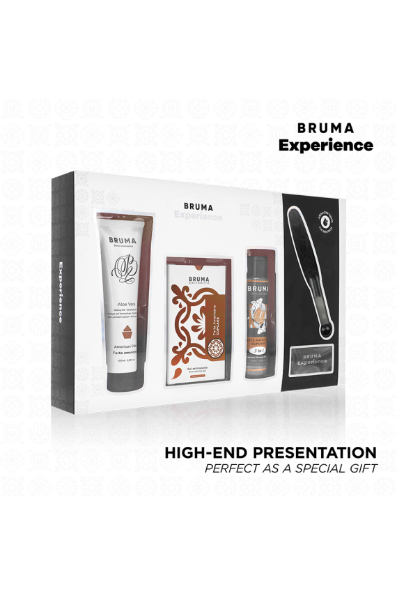 BRUMA XPERIENCE - KIT TENTAZIONE DOLCE AMERICANA CON POTENZIATORE DI ORGASMO