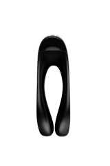SATISFYER - VIBRATORE DA DITO CANDY CANE NERO