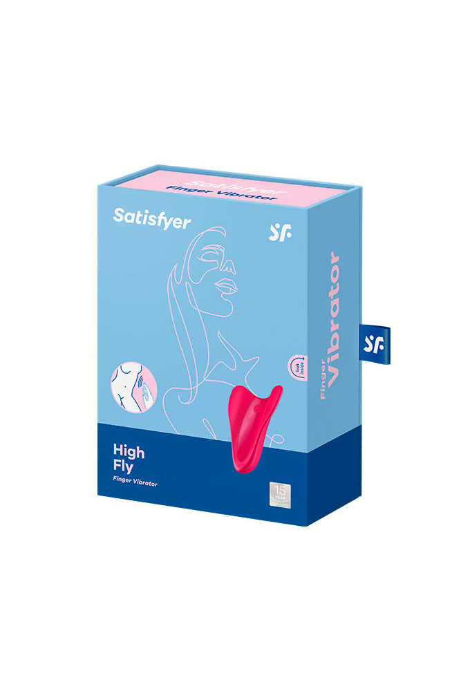 SATISFYER - VIBRATORE HIGH FLY FINGER FUCSIA