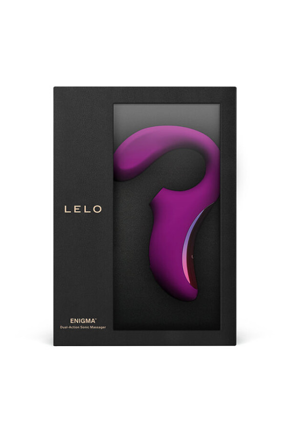 LELO - ENIGMA MASSAGGIATORE A DOPPIA ASPIRAZIONE ROSA PROFONDA