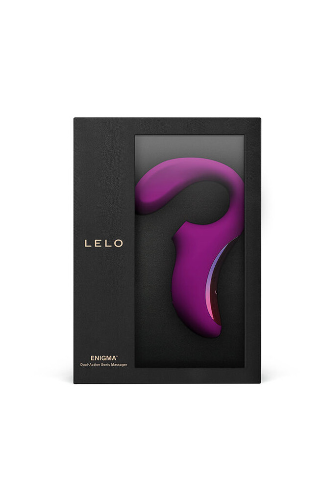 LELO - ENIGMA MASSAGGIATORE A DOPPIA ASPIRAZIONE ROSA PROFONDA