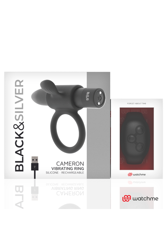 BLACK&SILVER - OROLOGIO COCKRING CON TELECOMANDO CAMERONME
