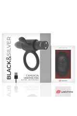 BLACK&SILVER - OROLOGIO COCKRING CON TELECOMANDO CAMERONME