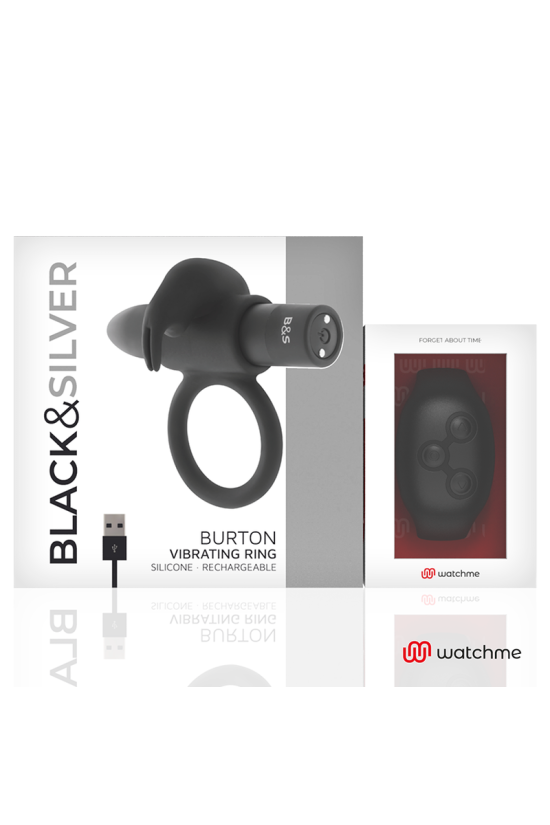 BLACK&SILVER - OROLOGIO COCKRING CON TELECOMANDO BURTONME