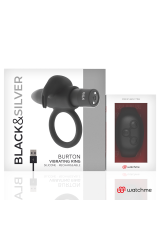 BLACK&SILVER - OROLOGIO COCKRING CON TELECOMANDO BURTONME