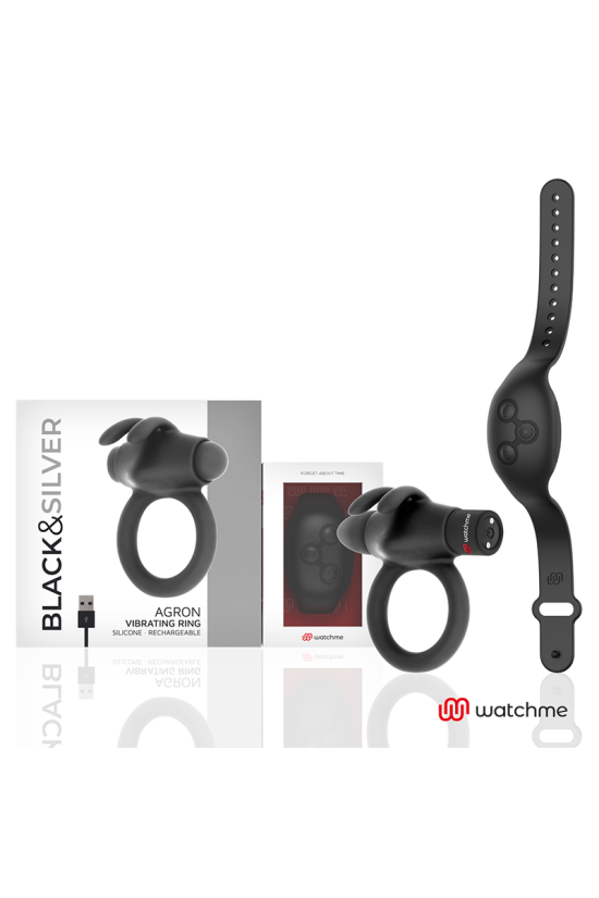 BLACK&SILVER - OROLOGIO COCKRING CON TELECOMANDO AGRONME