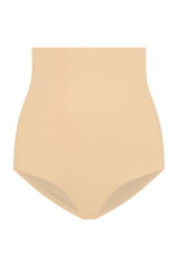 BYE-BRA - FAJA SENZA CUCITURE STILE PANTIES BEIGE MISURARE L