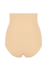 BYE-BRA - FAJA SENZA CUCITURE STILE PANTIES BEIGE MISURARE XXL