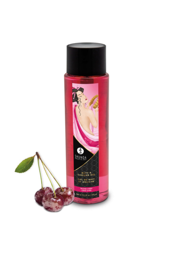 SHUNGA - GEL BAGNO DOCCIA CILIEGIA SATINATA 370 ML