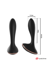 ANBIGUO - WATCHME VIBRATORE TELECOMANDO PLUG ANALE VERNET
