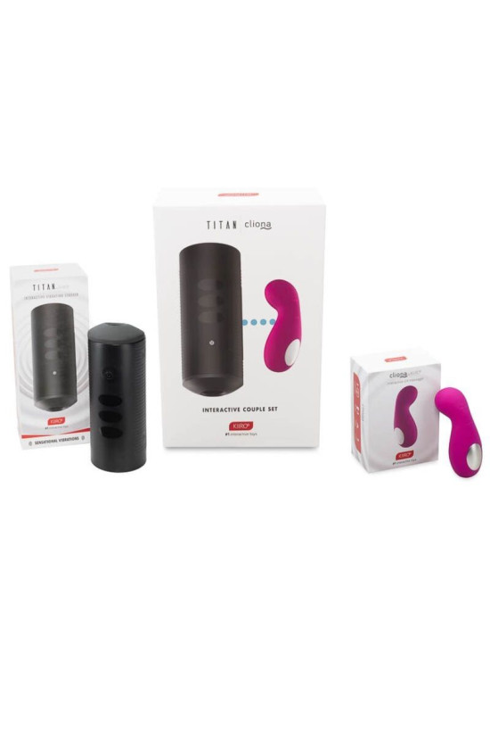 KIIROO - SET COPPIE TITAN E CLIONA LILLA