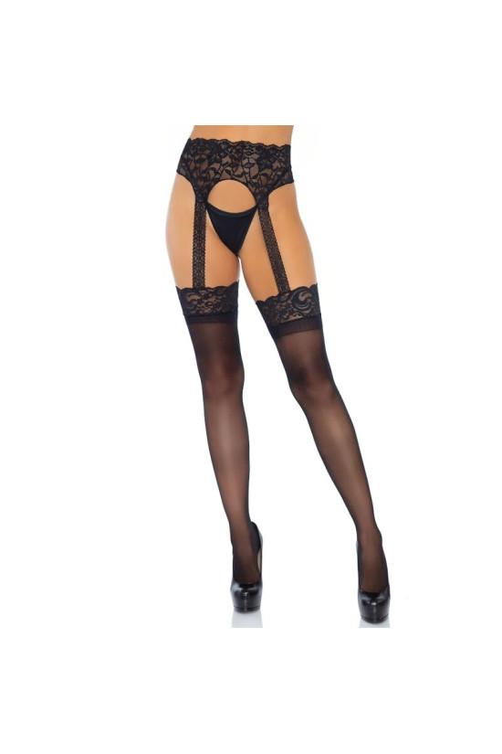 LEG AVENUE - CALZA REGGIARGIGIACCA OPACA TAGLIA UNICA