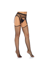 LEG AVENUE - CALZE A RETE INDUSTRIALI CON O-RING ATTACCO REGGERT TAGLIA UNICA