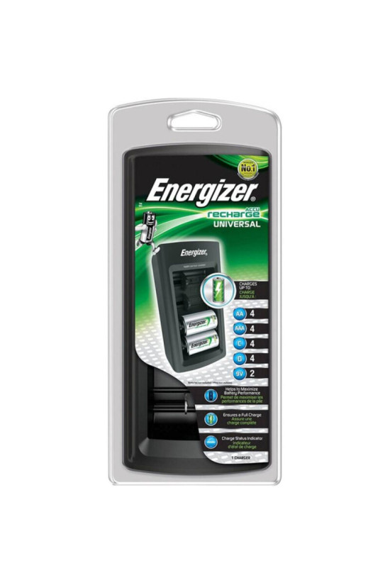 ENERGIZER - CARICABATTERIA UNIVERSALE PER BATTERIE