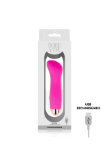 DOLCE VITA - VIBRATORE RICARICABILE ONE ROSA 7 VELOCITÀ