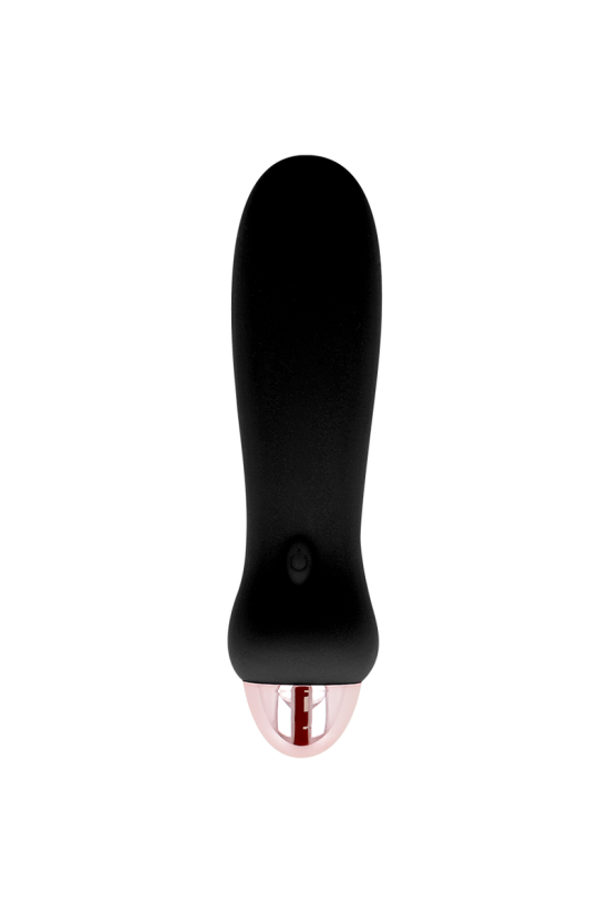 DOLCE VITA - VIBRATORE RICARICABILE CINQUE NERO A 7 VELOCITÀ