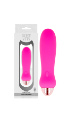 DOLCE VITA - VIBRATORE RICARICABILE CINQUE ROSA 7 VELOCITÀ