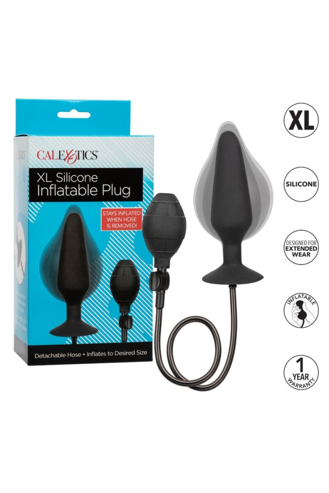 CALEXOTICS - TAPPO GONFIABILE IN SILICONE XL