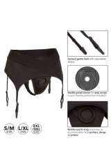 CALEXOTICS - PERIZOMA SENZA LIMITAZIONE CON GIARRETTIERA L/XL
