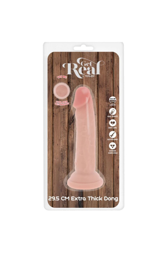 GET REAL - DONG DELUXE IN TPE A DOPPIA DENSITÀ 29