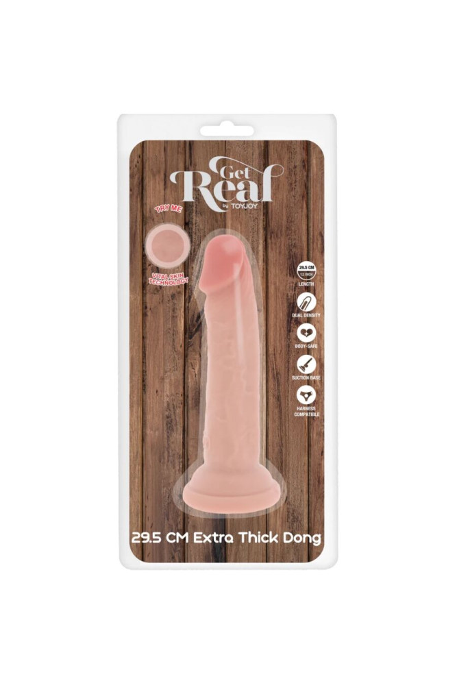 GET REAL - DONG DELUXE IN TPE A DOPPIA DENSITÀ 29