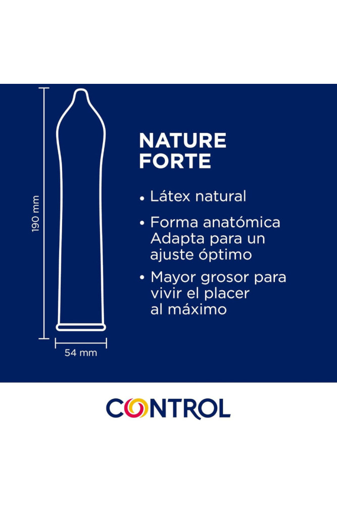 CONTROL - PRESERVATIVI NATURE FORTE 144 UNITÀ