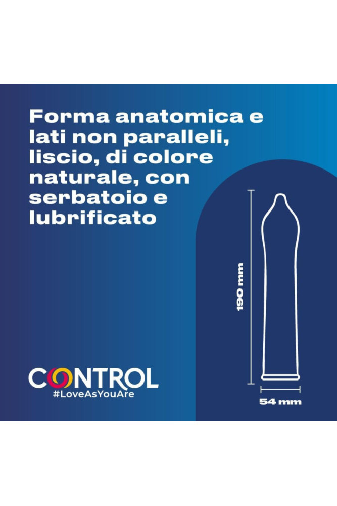 CONTROL - PRESERVATIVI NATURALI 144 UNITÀ