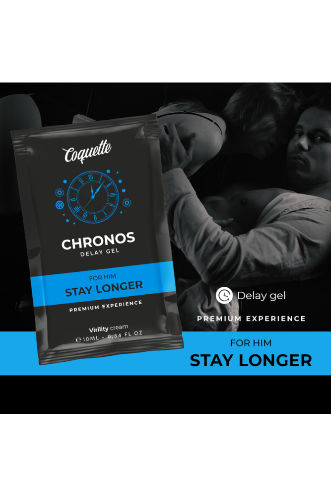 COQUETTE CHIC DESIRE - POCKET CHRONOS GEL RITARDANTE RITARDANTE PER LUI 10 ML